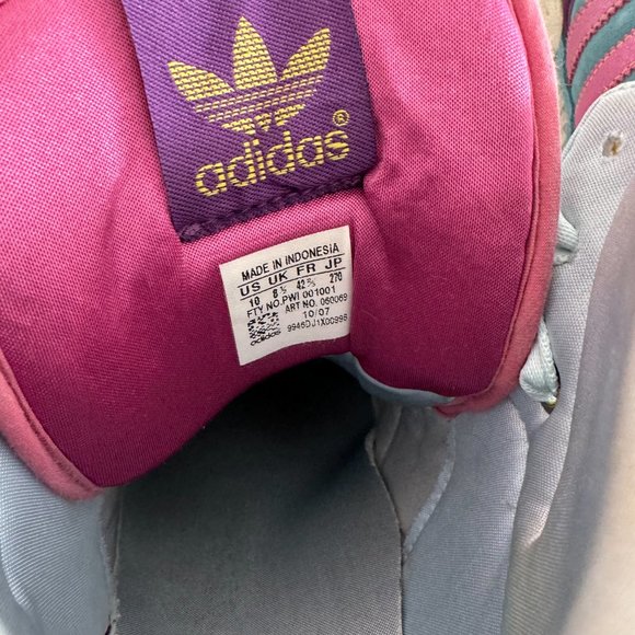 Adidas Multicolor High Top Women's 10 - Picture 6 of 7